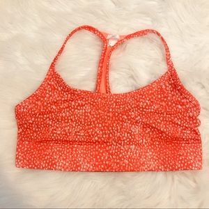 Champion orange sports bra